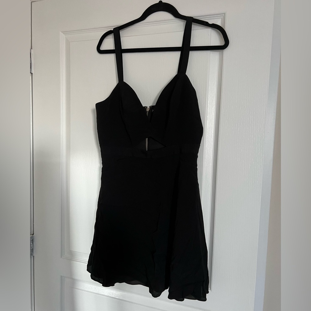 Revolve mini dress sz Large black